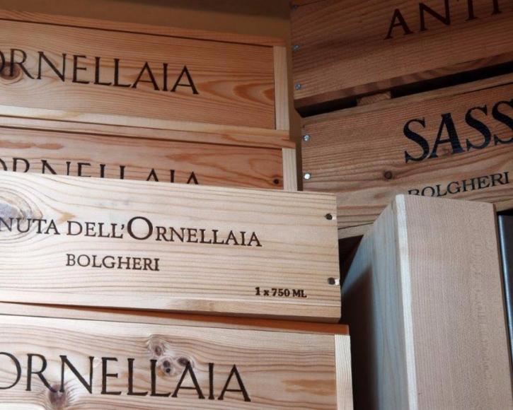 Ornellaia: vini pregiati a Livigno